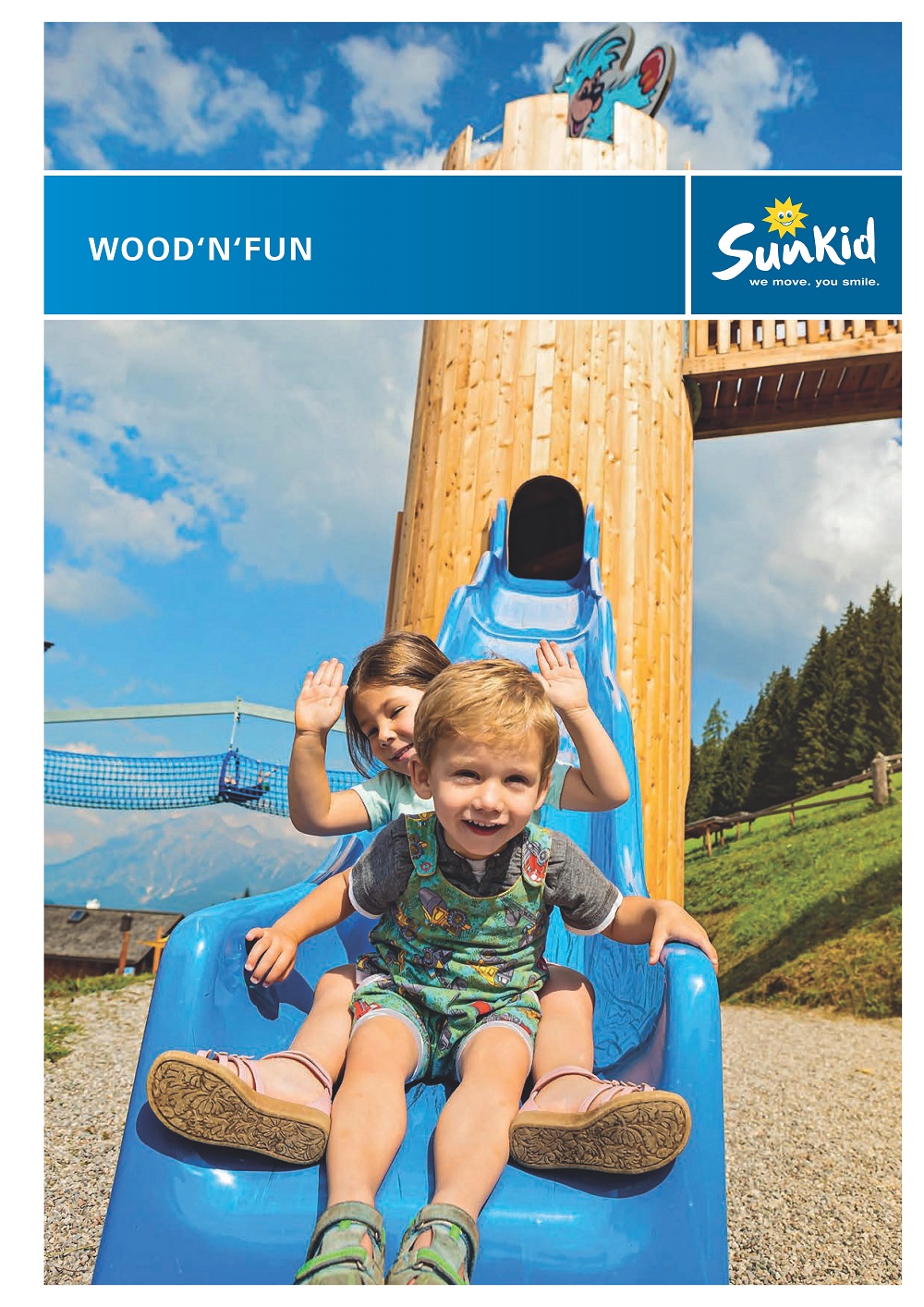 sunkid wood logo